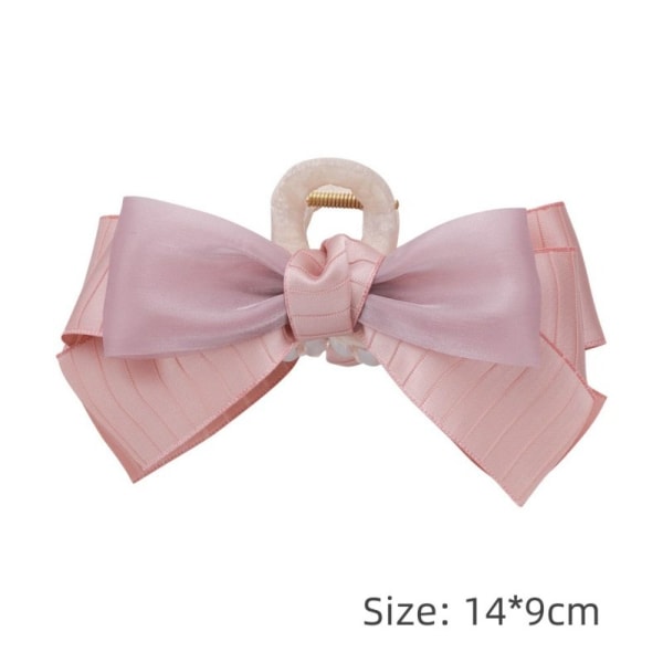 Hair Clip Sløjfe Grib Clip PINK pink