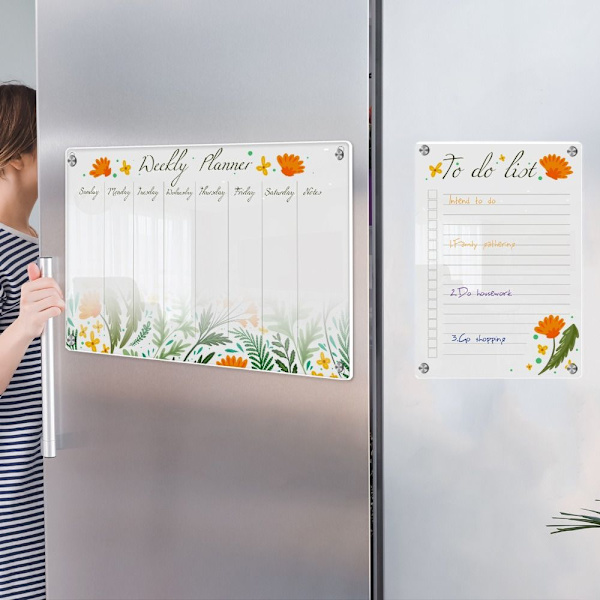 7 stk Magnet Week Calendar Magnetic Refrigerator Sticker 7 7 7