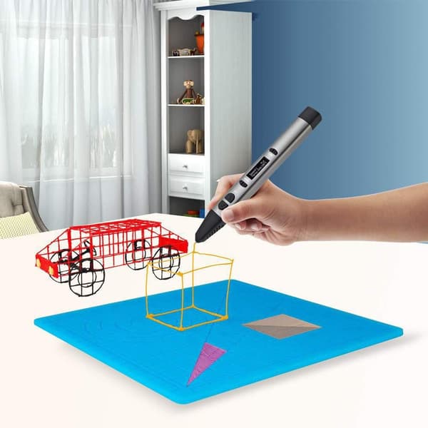3D Pennematte 3D Utskriftsmatte BLÅ blue