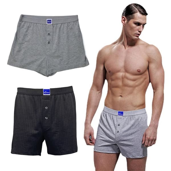 Herrunderkläder Boxer GRÅ XL grey XL