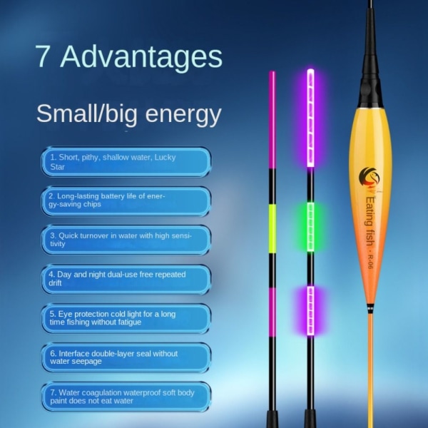 Elektronisk fiskeflotta Light Float R-02 R-02 R-02