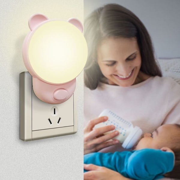 LED Nattlampa Varmt Ljus BLÅ EU PLUG EU PLUG blue EU Plug-EU Plug