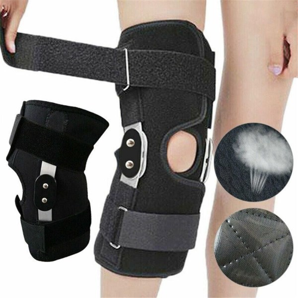 Polvisuojan niveltulehduksen tuki Brace Strap Wrap Support M