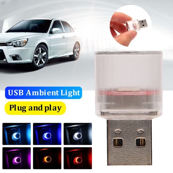 LED Ambient Light Car Atmosphere Lamps 7 7 7