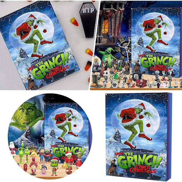 Juleblindboks Juletelling Grinch Blindboks