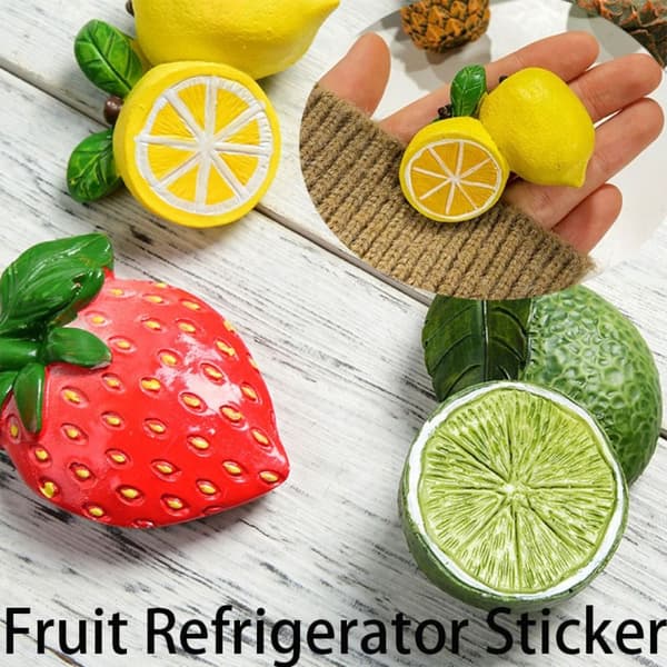 2st Kylskåpsdekor Rumsdekoration CITRON CITRON Lemon