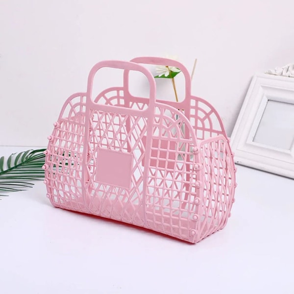 Stoffvesker Dusjkurv ROSA Pink