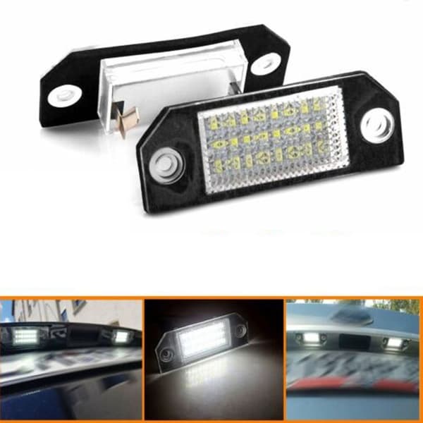 Nummerplade Lys Drl Dagslys SORT 1 STK 1 STK Black 1Pcs-1Pcs