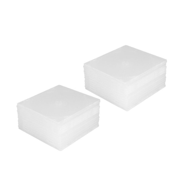 20 kpl CD- case Square PP Box Pehmeä kumilaatikko 20Pcs