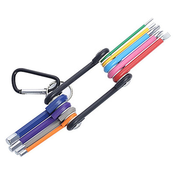 Set L skiftnyckelsats VIKNYCKEL VIKNYCKEL FOLDING WRENCH