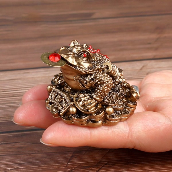 Feng Shui Toad Money PRONSSI Bronze