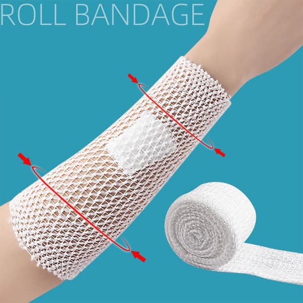 Netformet tubebandage elastisk sårforbinding 3,8CMX2M 3,8CMX2M 3.8cmx2m
