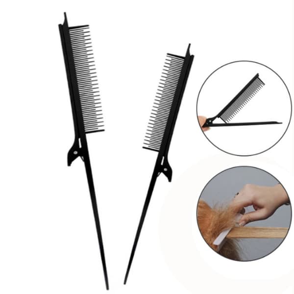 Teasing Comb Tail -hiusharja VALKOINEN white