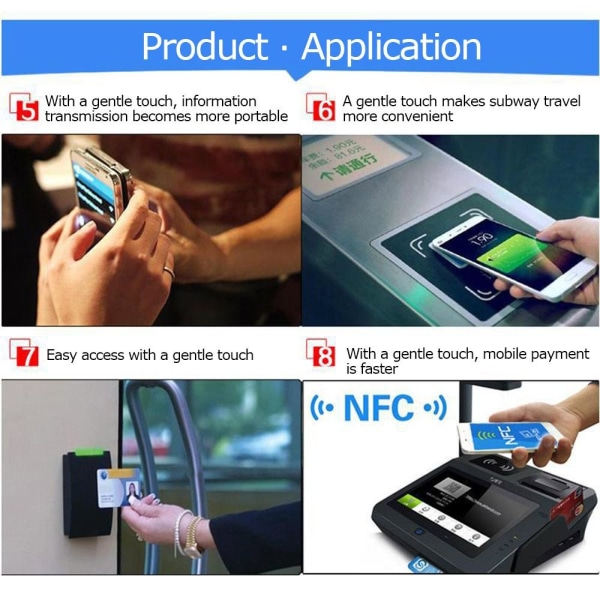 20st NFC-taggar Ntag213-klistermärken RFID-taggar