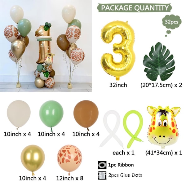 32 kpl set Set 3 3 3