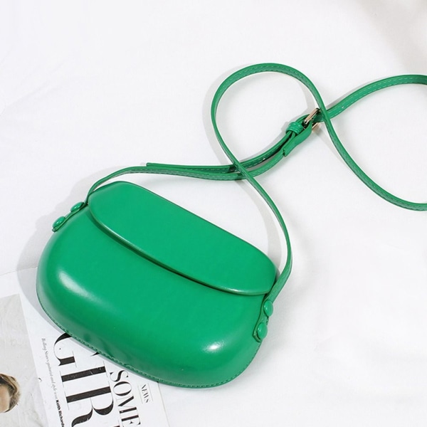 Kvinner Crossbody Bag Klaff Håndveske GRØNN green