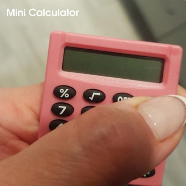 3PCS Mini Calculator Tieteelliset laskimet VIHREÄ Green