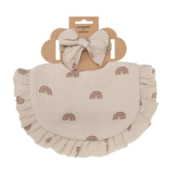 Baby Flower Bibs Pannband 7 7 7