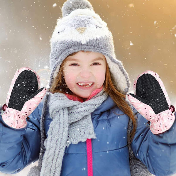 Lasten hiihtohanskat Pitkähihainen lapas Grey 2-5 years old