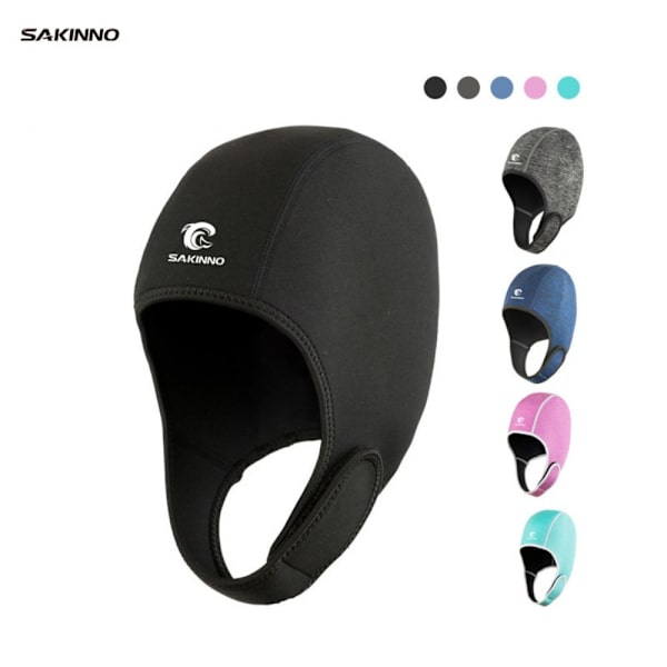 Sukelluspään cover Cap MUSTA black