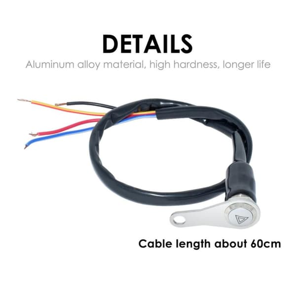 Motorcykelstyrskontakt Moto Light Controller Light