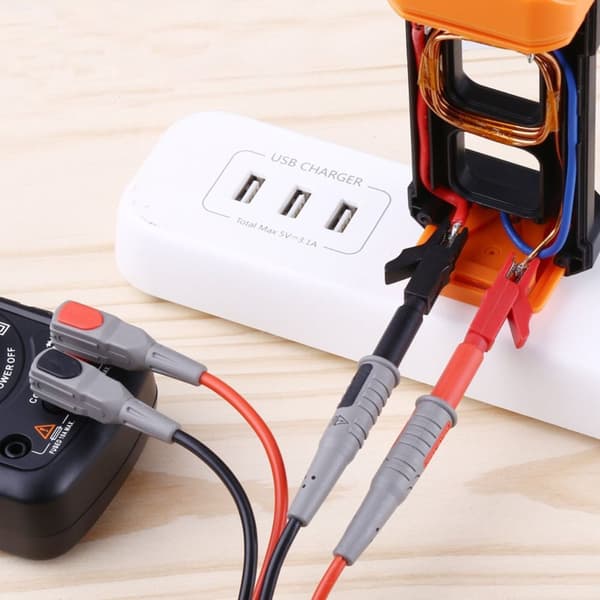 Elektrisk multimeter-probe Utskiftbare sondeklemme-testledninger