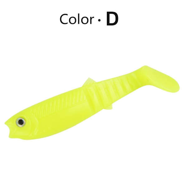 5 STK Fiskelokk Fiske Myke sluk D D D