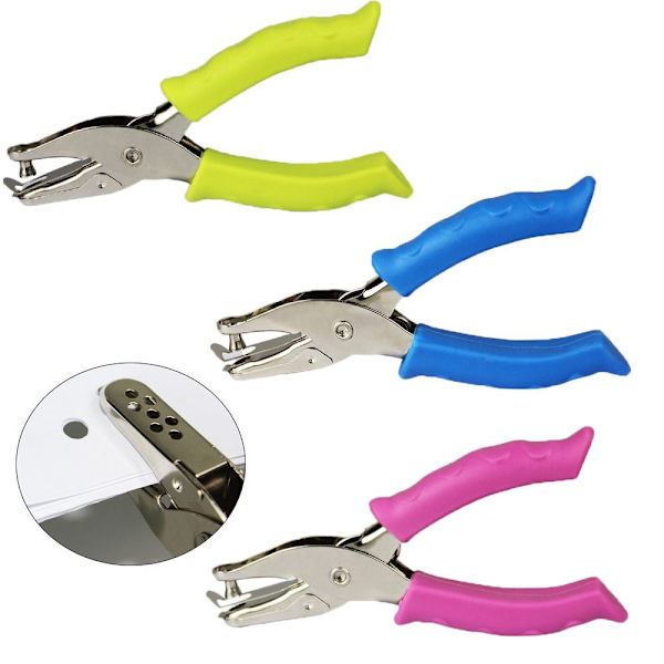 Single Hole Puncher Hole Punch PINK pink