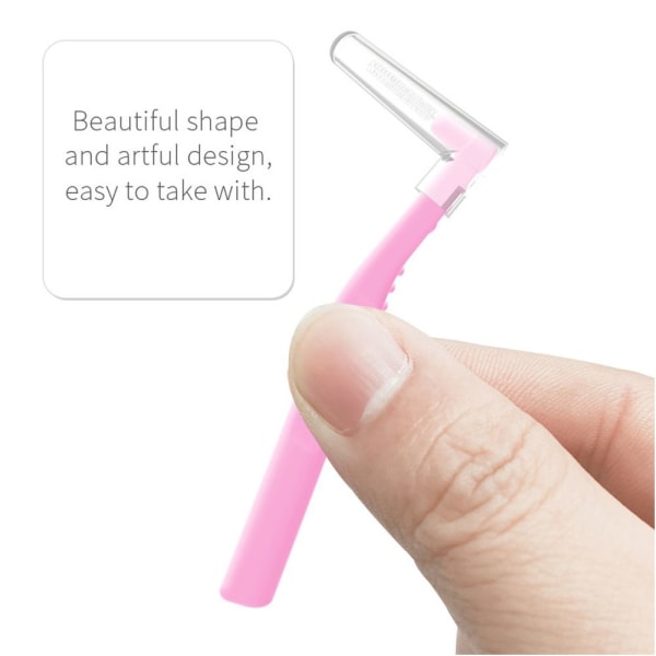 10stk Interdentalbørste Tandtråd PINK 0,6MM Pink 0.6mm