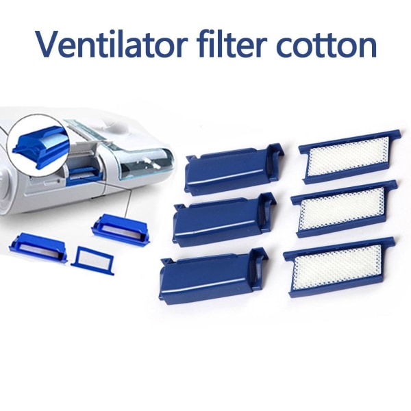 CPAP-filtre Filter bomull 2 ​​2 2