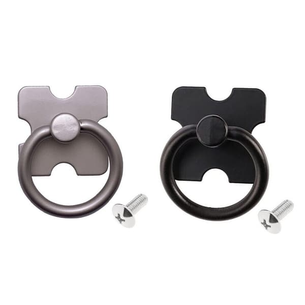 2/4 stk Skuffehåndtak Møbelknotter SØLV 2STK 2STK Silver 2Pcs-2Pcs
