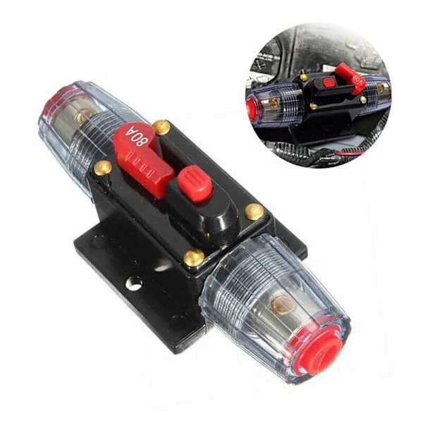 Auton katkaisijan sulakepidike 80A 80A