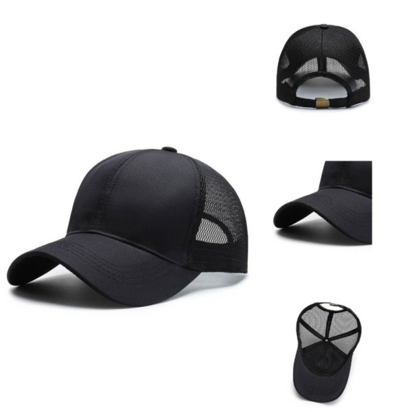 Mesh Baseball Hatte Løbehat BLÅ blue