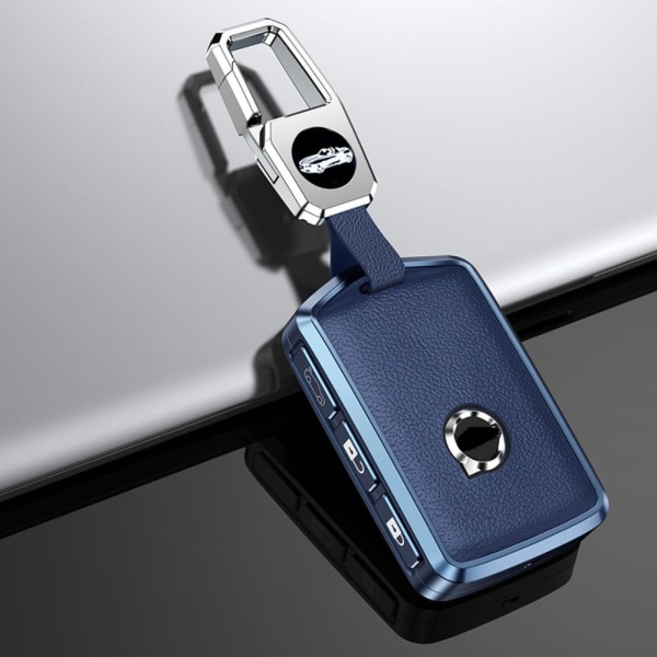 Bilnøglekasse Nøglekasse Dæksel BLÅ MED NØGLERING BLÅ MED Blue with keychain