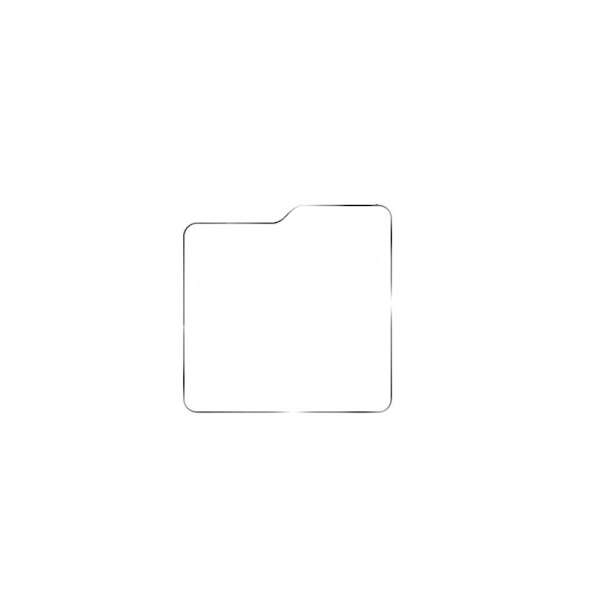 4stk Phone Flim Back Screen Cover SORT SORT Black