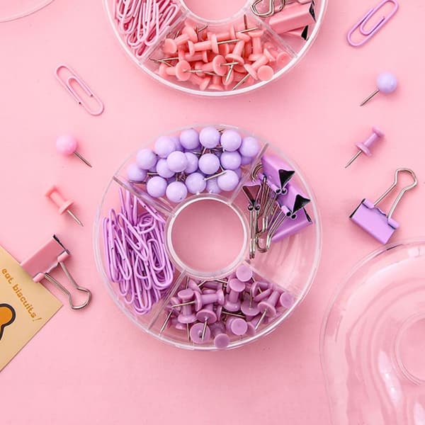 Papirklips Bindeklips LILLA Purple