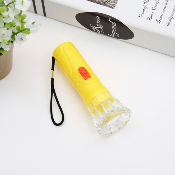 10 stk mini lommelygte nøglering lys LED lommelygte