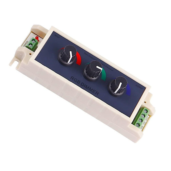 RGB Dimmer LED Knop Dimmer Controller Rød Grøn Blå Lys