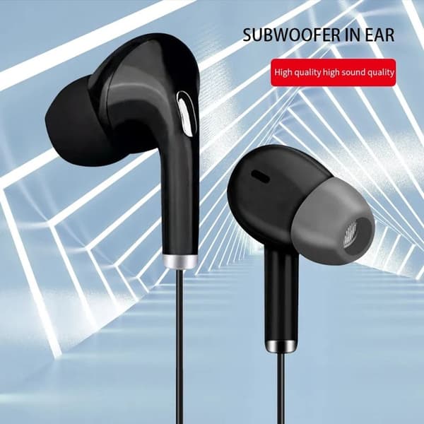 Øretelefoner Kablet Headset BLÅ Blue