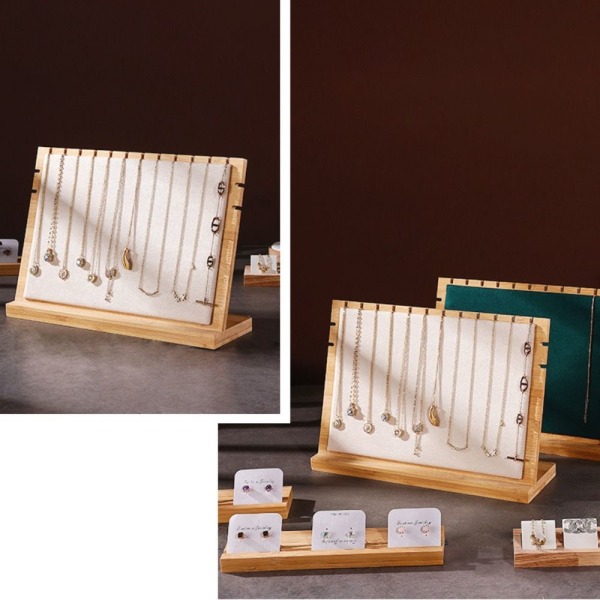Kaulakorut Easel Jewelry Collection Rack GREEN green