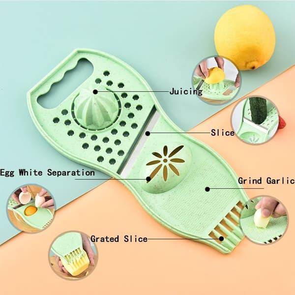 Grønnsaks- og fruktskreller Sitron Limepresser BEIGE Beige
