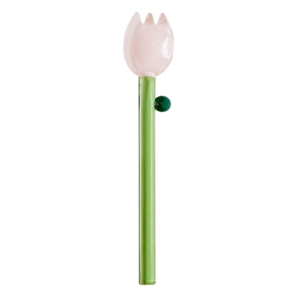 Mjölkskedar i glas Blomstesked C C C