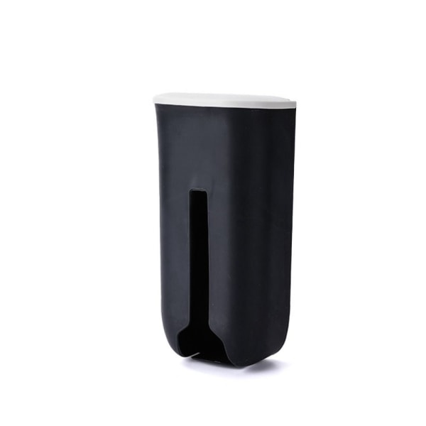 Plastpose Oppbevaringsboks Bin Bag Bag Oppbevaringsstativ SVART Black