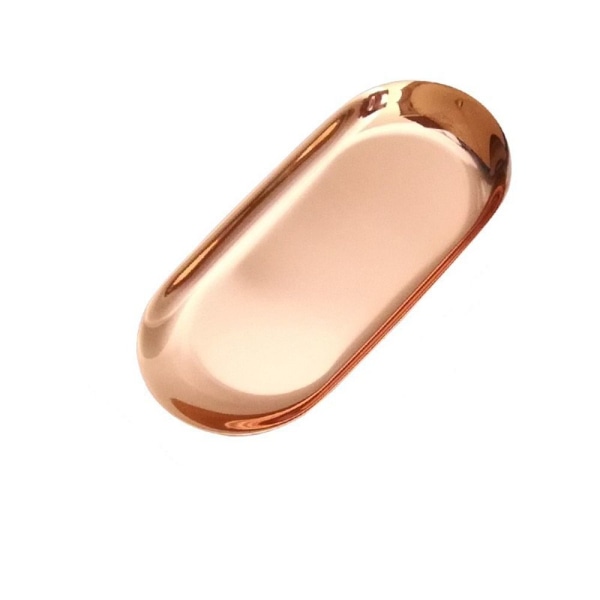 Förvaringsbricka Tebricka ROSE GULD LITEN ROSE GULD LITEN Rose gold small