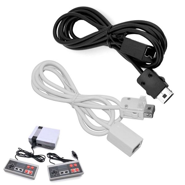 Game Controller Kabel forlængerledning SORT black