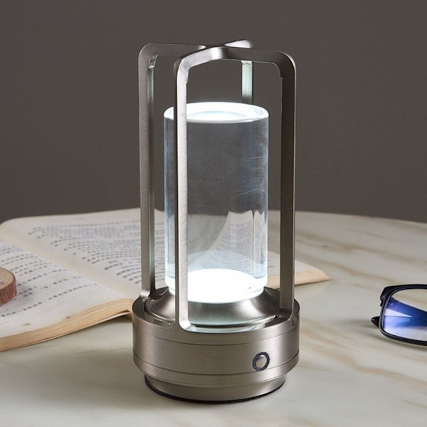 Krystal Lampe Bordlampe SORT Black