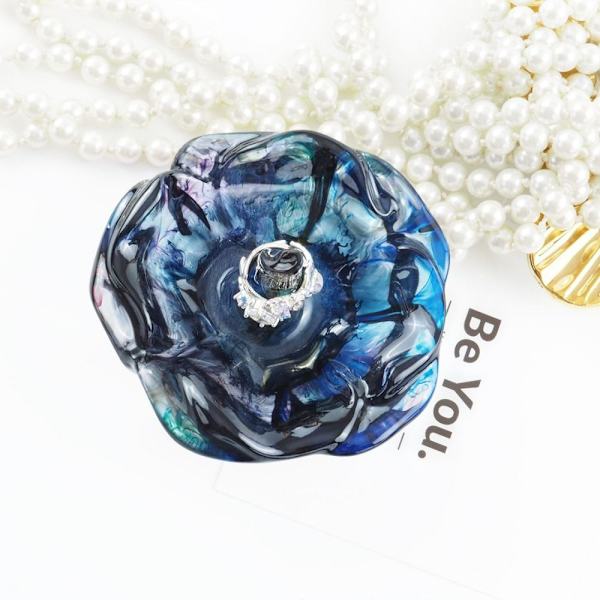 Silikone Form Ring Holder Resin Form