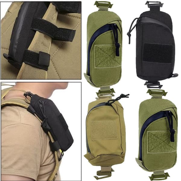 Molle Tactical Bag Taljetaske SORT Black