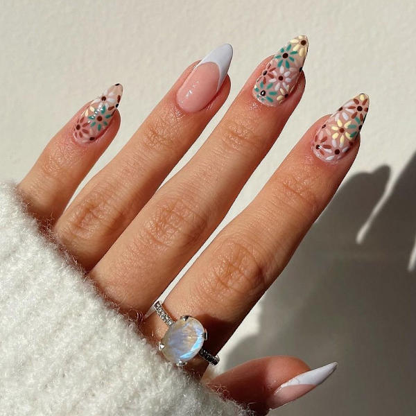 Almond Fake Nails False Nail 9 9 9