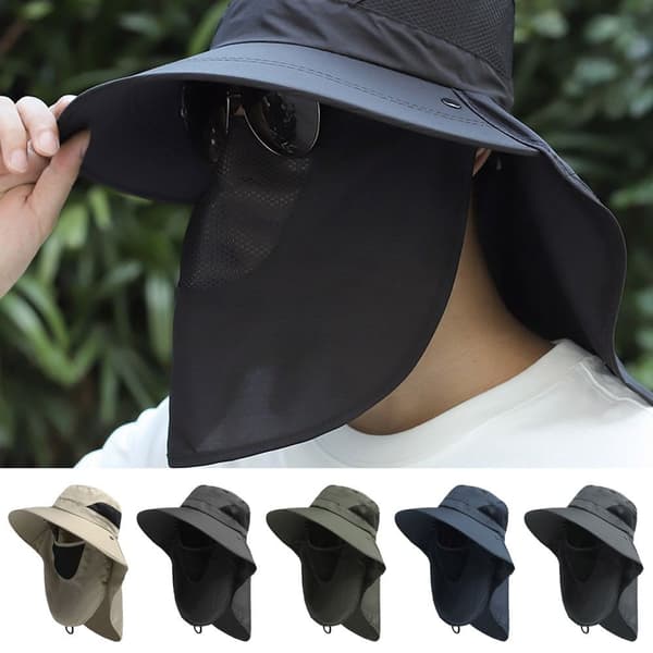 Fiskehatt Sollue NAVY Navy